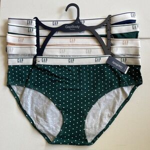 Gap GapBody Women’s Cotton Hipster Underwear 5-Pack Size L